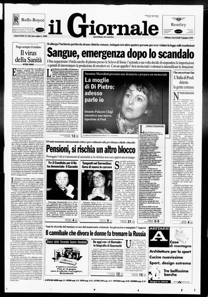 Il giornale : quotidiano del mattino